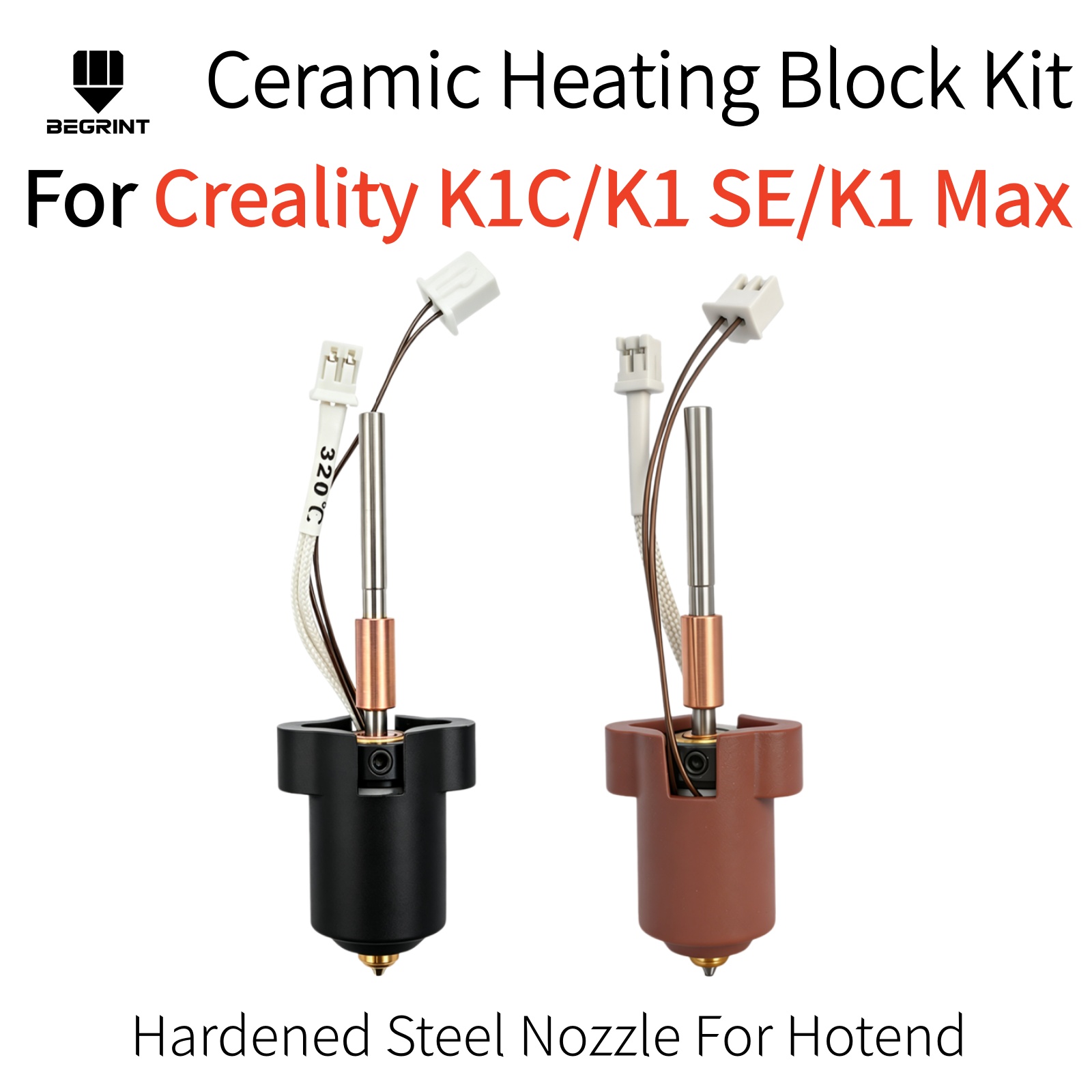 For Creality K1C K1 MAX K1 SE  - огляд і ціна High Flow Ceramic Hotend