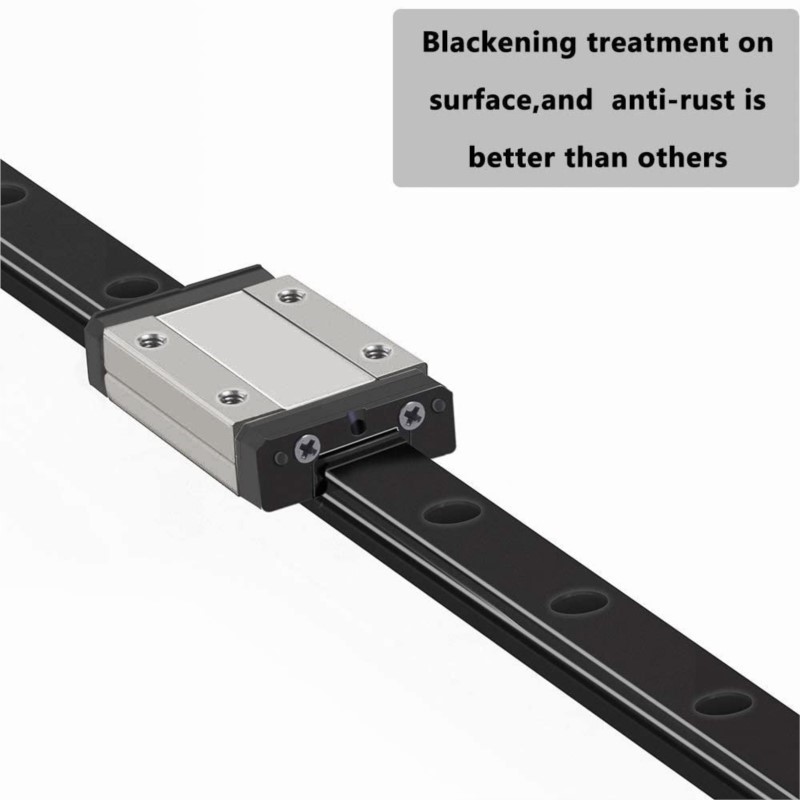 1PC Black MGN7 MGN9 MGN12 MGN1 - огляд і ціна Linear Rail Mgn12H Set