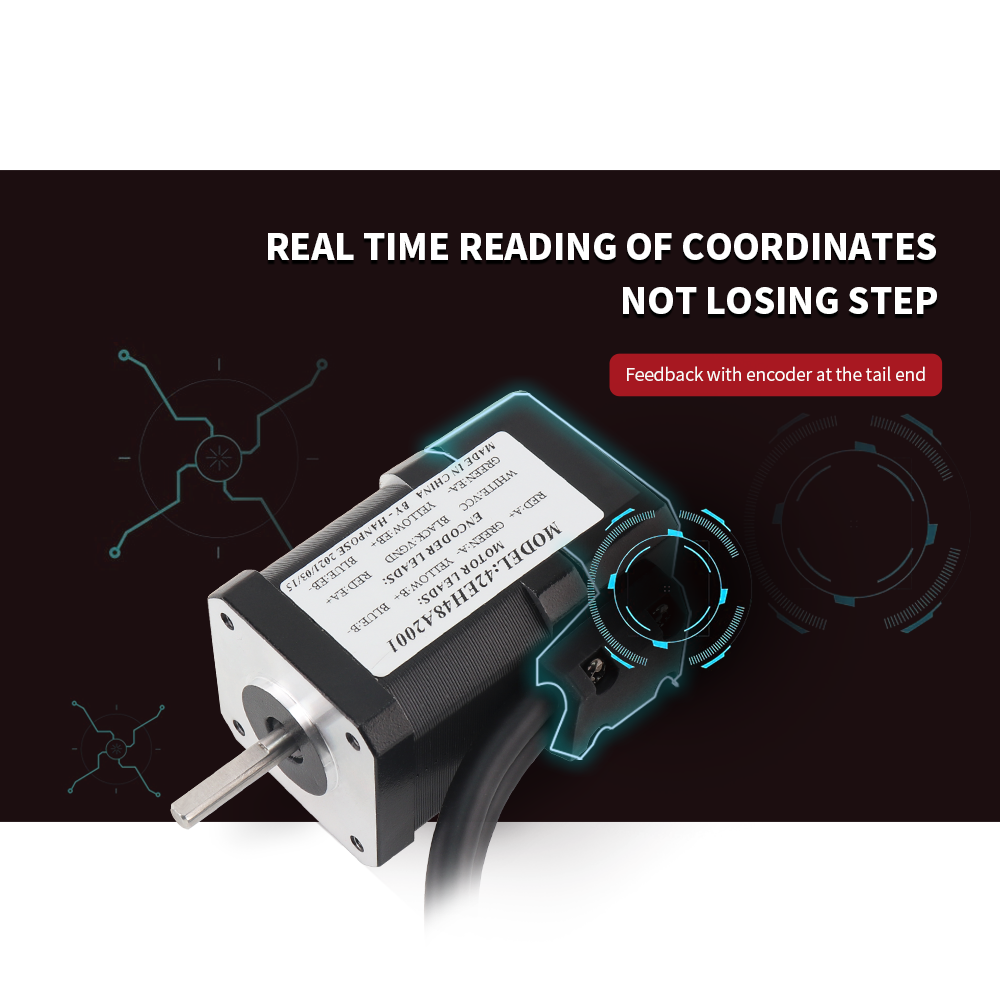 closed-loop stepper motor NEMA - огляд і ціна Closed Loop Stepper Motor Nema 17
