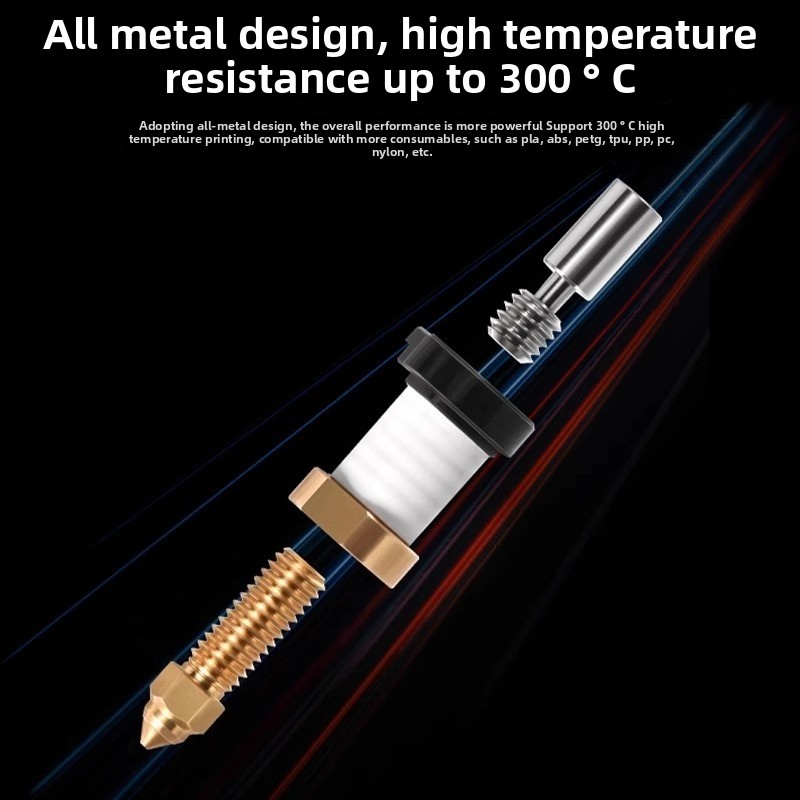 3D printer accessories K1/K1 M - огляд і ціна High Flow Ceramic Hotend