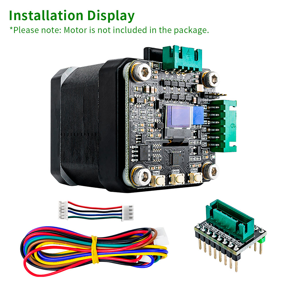 Makerbase MKS SERVO42C PCBA NE - огляд і ціна Closed Loop Stepper Motor Nema 17