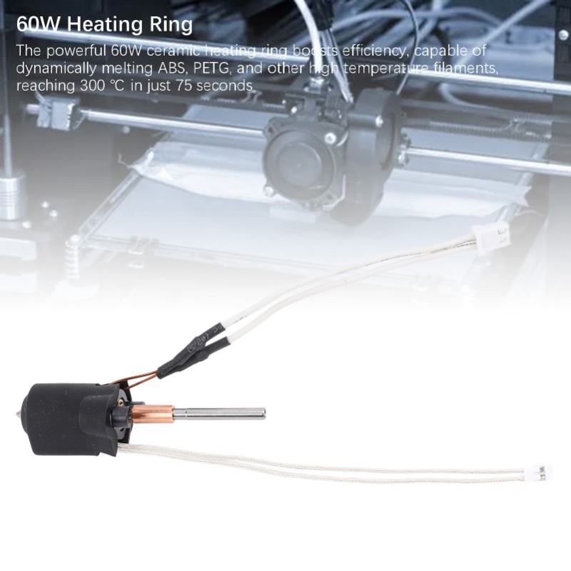 Ceramic Hotend Kit High Flow F - огляд і ціна High Flow Ceramic Hotend