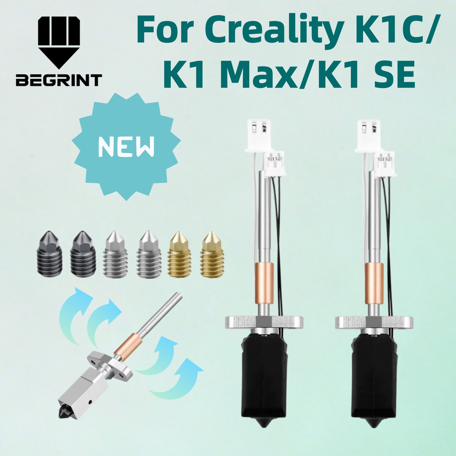 Latest Ceramic Heating Block K - огляд і ціна High Flow Ceramic Hotend